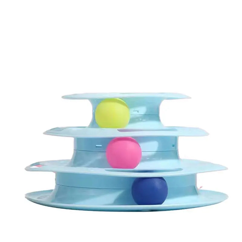 3-Level Cat Ball Puzzle
