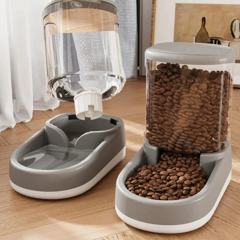Gravity Dual Bowl Pet Feeding Station