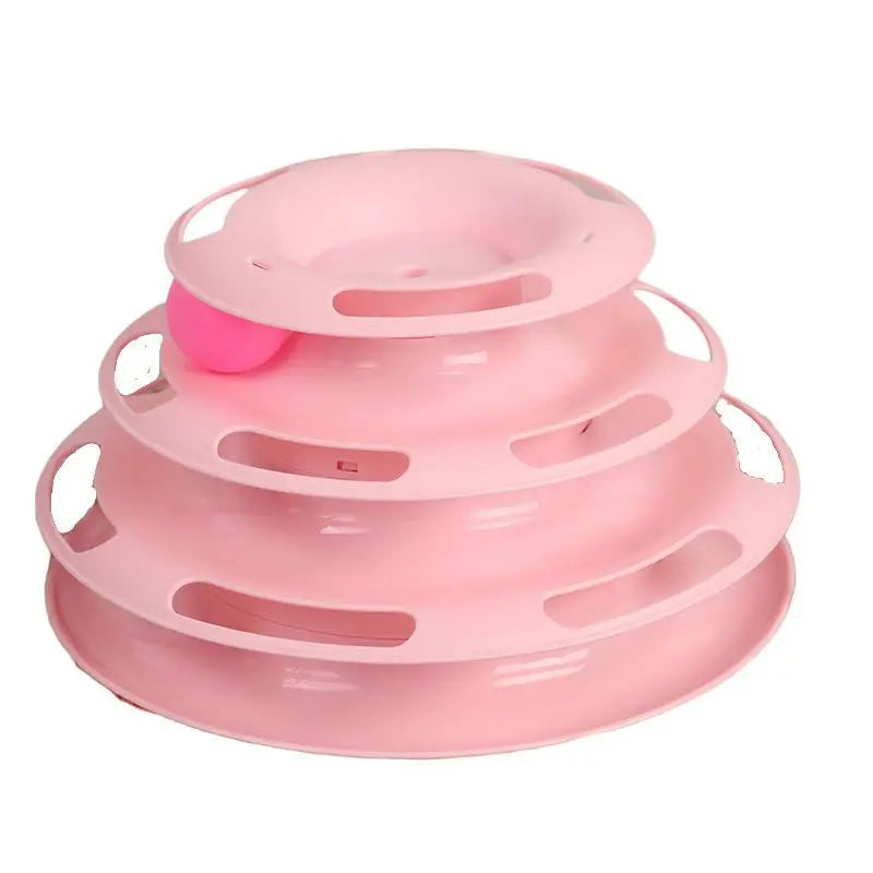 3-Level Cat Ball Puzzle