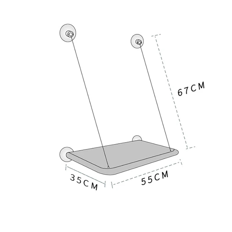 Hanging Window Bed for Cats