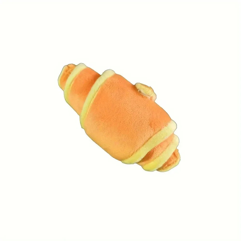 Interactive Food Dispenser Toy - Croissant